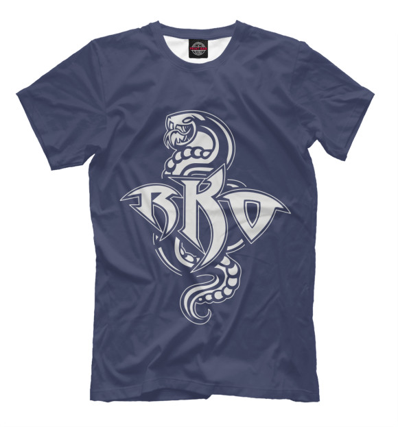 Мужская футболка с изображением Рэнди Ортон RKO Classic цвета Серый