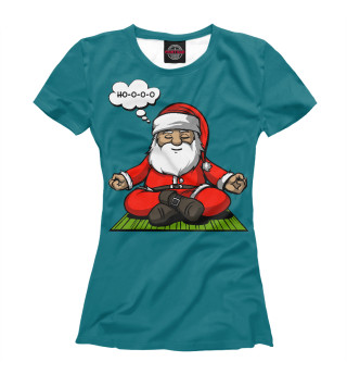 Женская футболка Santa Relax