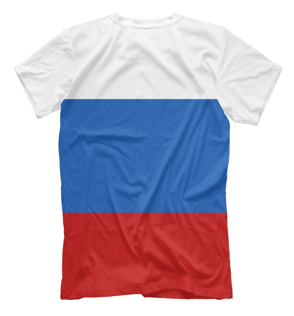 Мужская футболка с изображением МСВ России цвета Белый