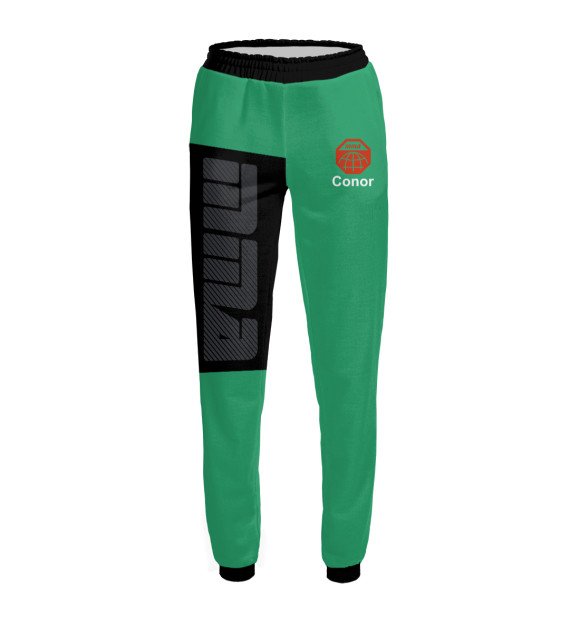 Женские спортивные штаны с изображением MMA Conor McGregor цвета Белый