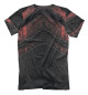 Мужская футболка Black & Red Metal