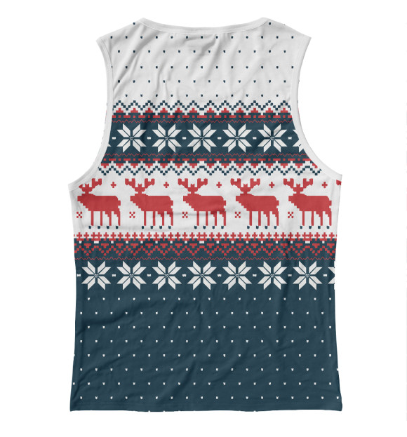 Майка для девочки с изображением Red Deers цвета Белый