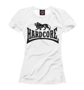 Женская футболка Hardcore Lion