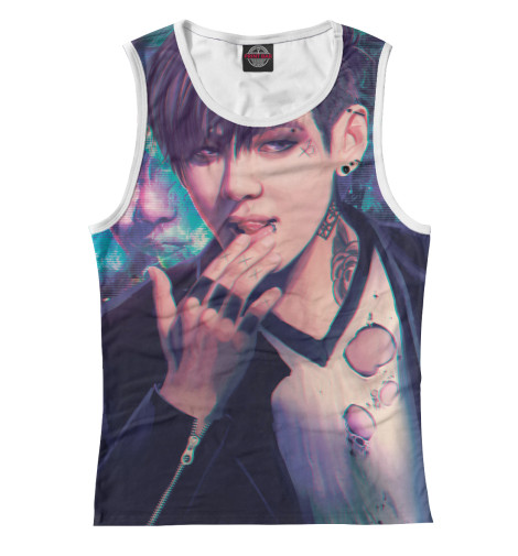 

Майки Print Bar, Белый, BTS V