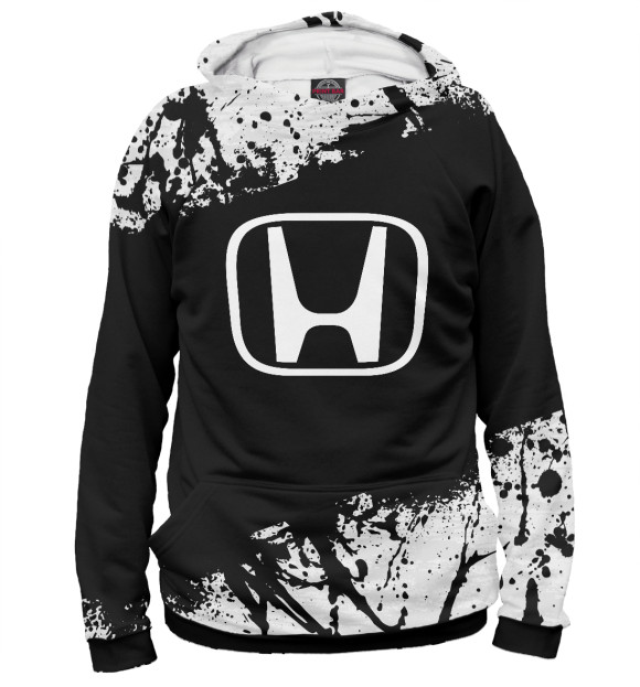 Женское худи с изображением HONDA SPORT цвета Белый