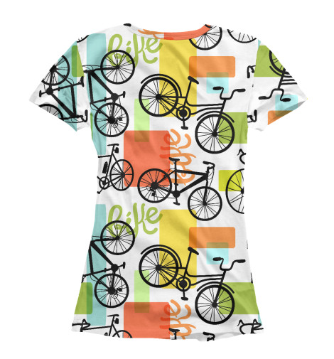

Футболки Print Bar, Белый, Велосипед