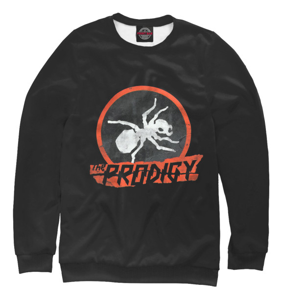 Свитшот для мальчиков с изображением The Prodigy цвета Белый