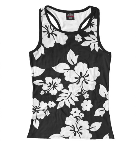 

Майки борцовки Print Bar, Белый, Гавайский принт