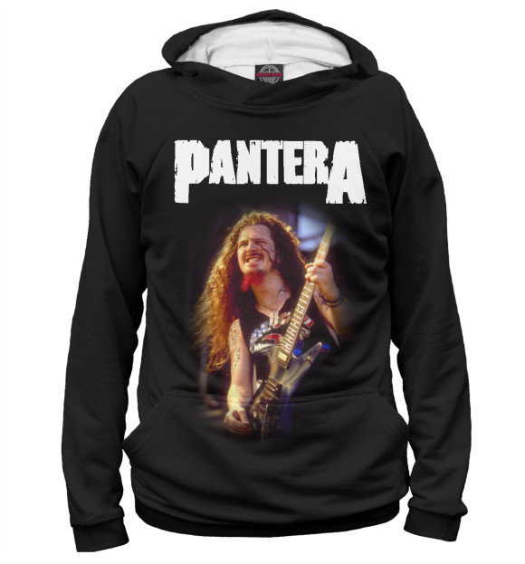 Женское худи с изображением Dimebag Darrell цвета Белый