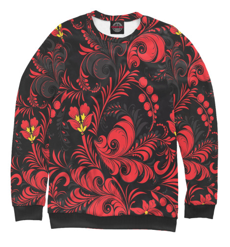 

Свитшоты Print Bar, Белый, Хохлома