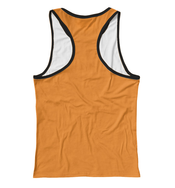 Женская майка-борцовка с изображением Тыква цвета Белый