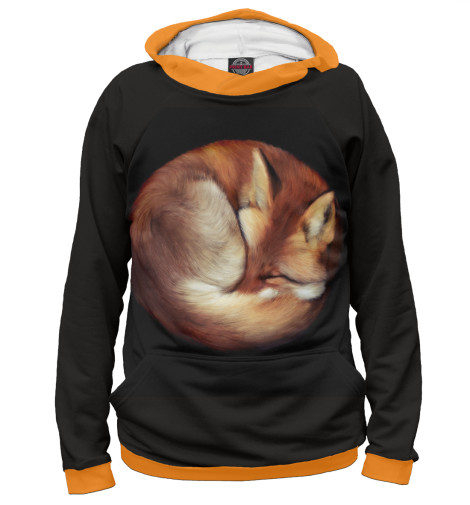 

Худи Print Bar, Белый, Спящая лиса