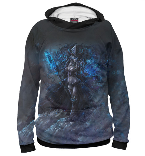 

Худи Print Bar, Белый, WoW