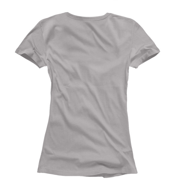 Женская футболка с изображением Ненависть цвета Белый