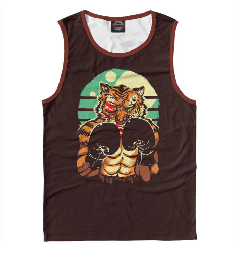 

Майки Print Bar, Белый, Eye of the Tiger