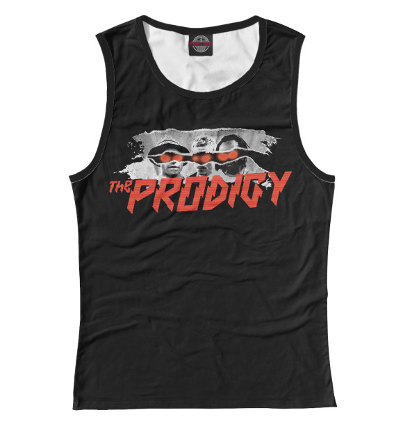 Майка для девочки с изображением The Prodigy: Invaders Tour цвета Белый