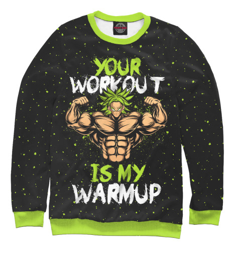 

Свитшоты Print Bar, Белый, My Workout