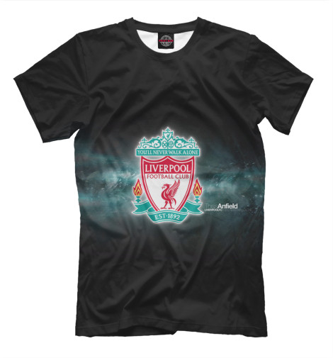 

Футболки Print Bar, Черный, FC Liverpool