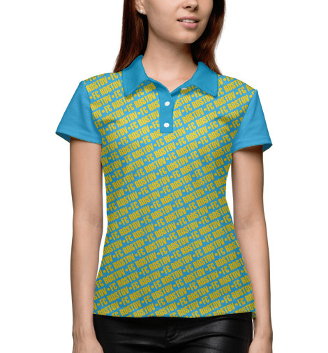 

Поло Print Bar, Белый, FC Rostov