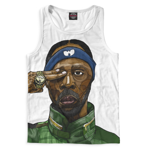 

Майки борцовки Print Bar, Белый, Wu-Tang Clan
