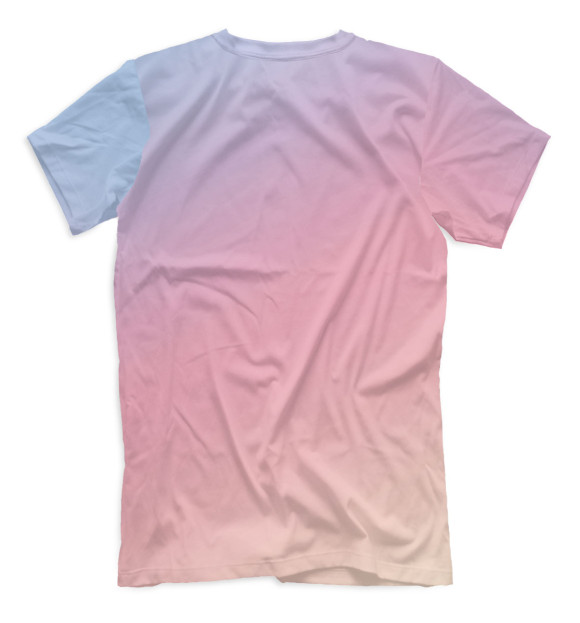 Мужская футболка с изображением Love Yourself цвета Белый