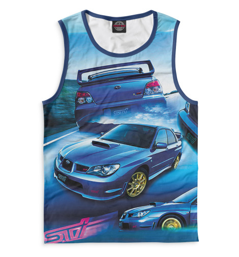 

Майки Print Bar, Белый, Subaru