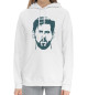 Женский хлопковый худи Messi