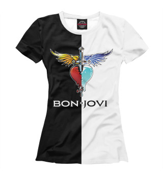 Футболка для девочек Bon Jovi