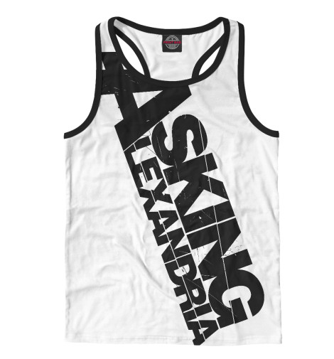 

Майки борцовки Print Bar, Белый, Asking Alexandria