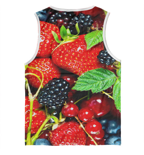 

Майки Print Bar, Белый, Ягодки