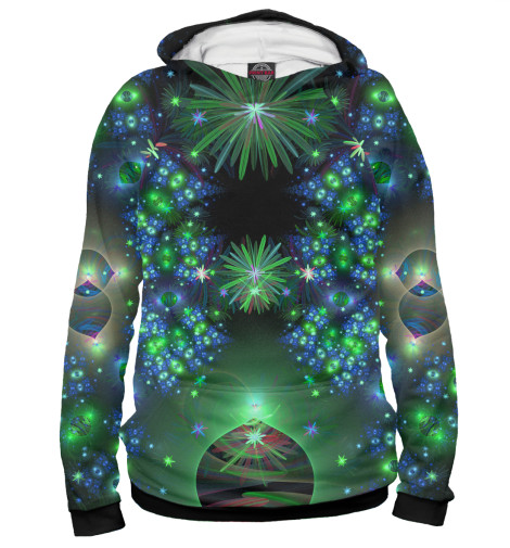 

Худи Print Bar, Белый, Fractal Pattern