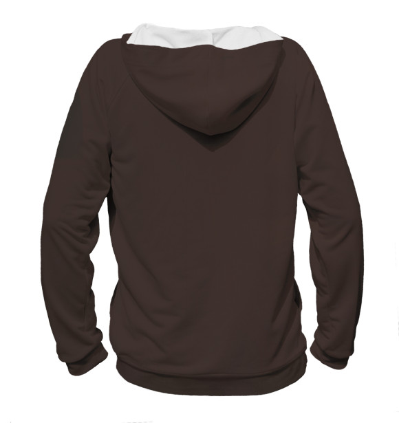 Мужское худи с изображением Тузы цвета Белый