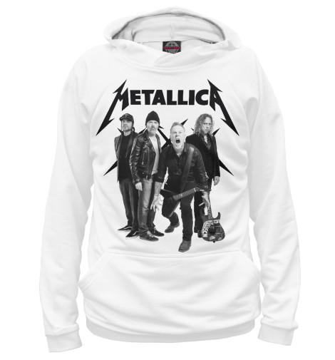 

Худи Print Bar, Белый, Metallica