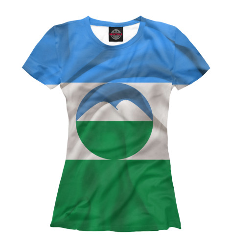 

Футболки Print Bar, Белый, Кабардино-Балкария