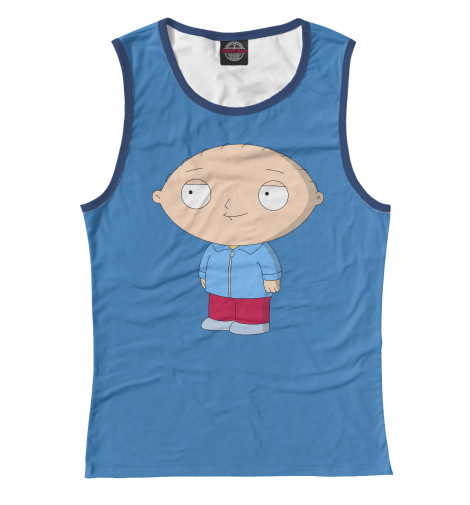 

Майки Print Bar, Белый, Stewie