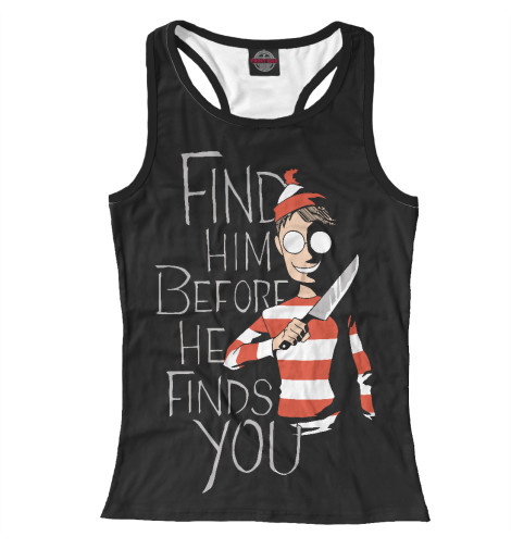 

Майки борцовки Print Bar, Белый, Найди его