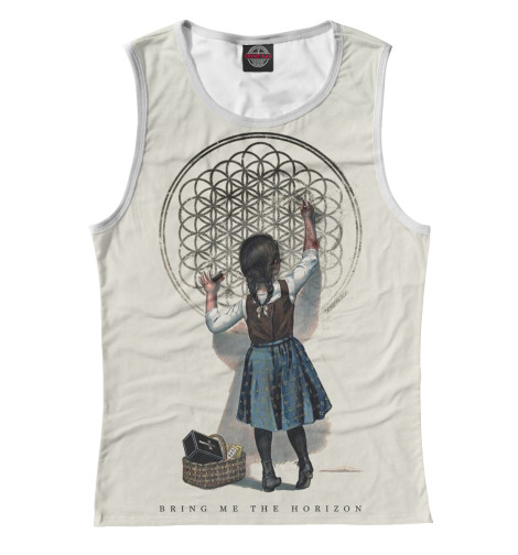 

Майки Print Bar, Белый, Bring Me The Horizon