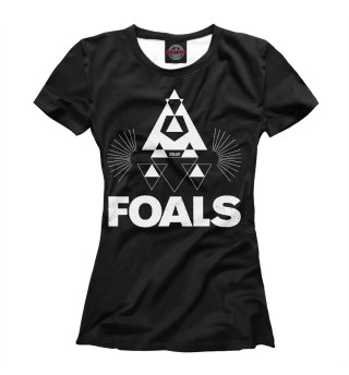 Женская футболка Foals