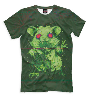 Мужская футболка Zombie Hamster