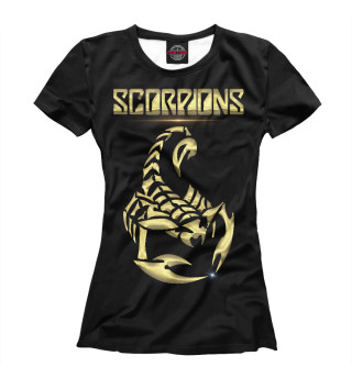Женская футболка Scorpions