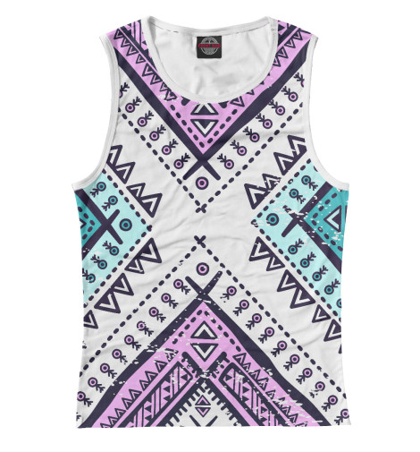 

Майки Print Bar, Белый, Индейские мотивы