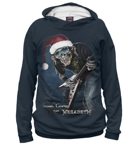 

Худи Print Bar, Белый, Megadeth