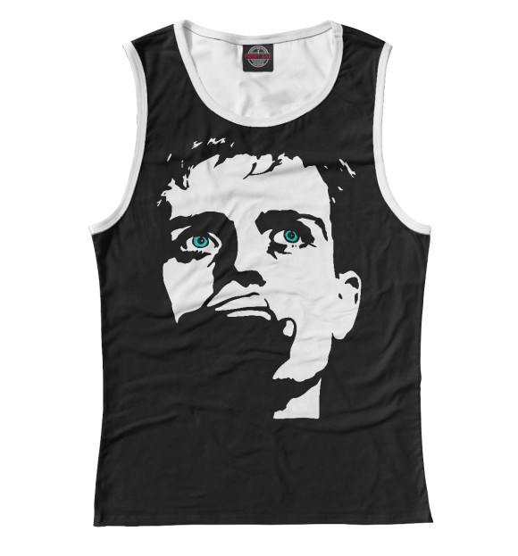 Майка для девочки с изображением Ian Curtis цвета Белый
