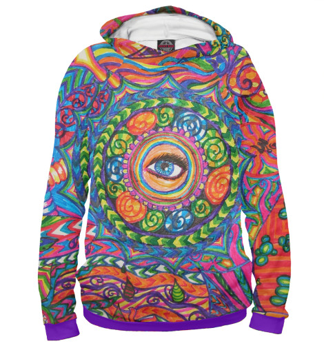 

Худи Print Bar, Белый, ОКО