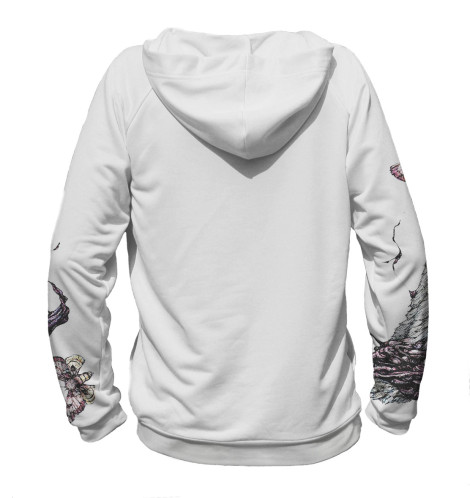 

Худи Print Bar, Белый, Кролики