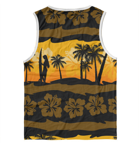 

Майки Print Bar, Белый, Тропический