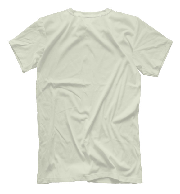 Мужская футболка с изображением Безумный шляпник цвета Белый