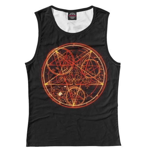 

Майки Print Bar, Белый, Пентаграмма