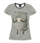 Женская футболка Cat Love Kill