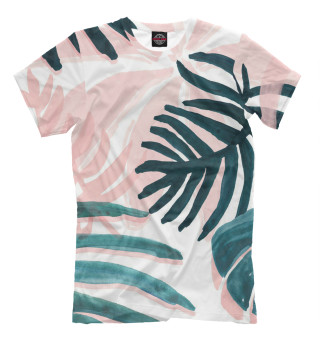 Мужская футболка Пальмовые листья